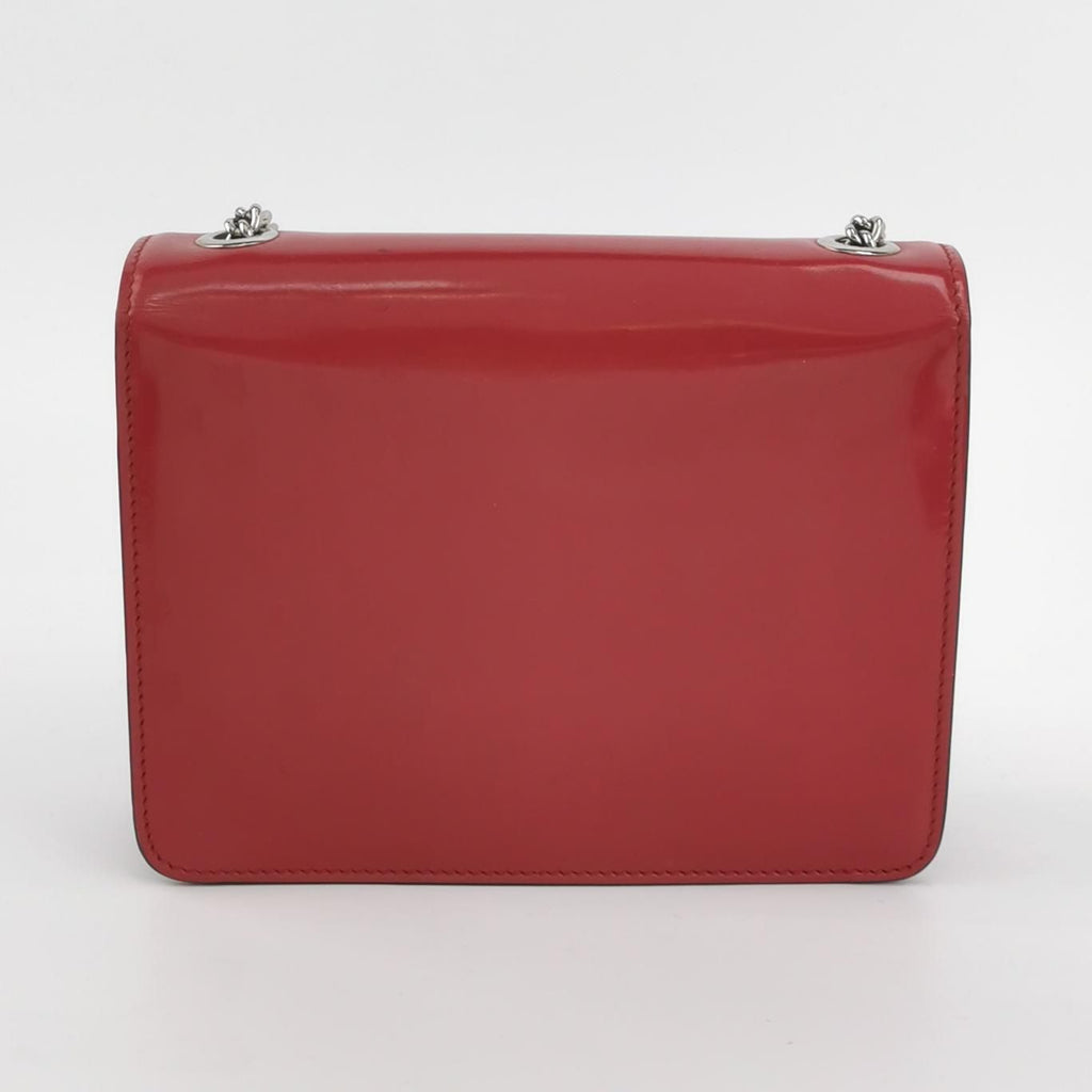 Gucci Interlocking G Patent Leather Shoulder Bag Crossbody Bag 250508781184031