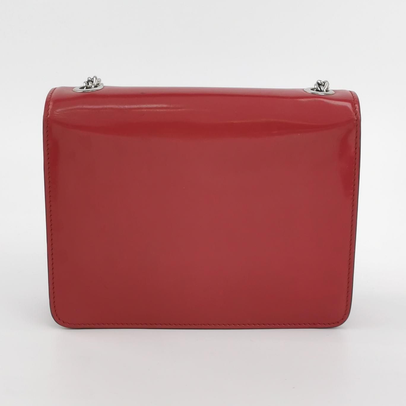 Gucci Interlocking G Patent Leather Shoulder Bag Crossbody Bag 250508781184031