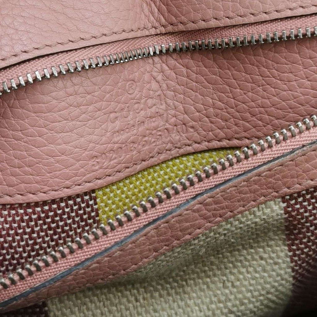 Gucci Daily Leather Bamboo Twist Lock Crossbody Bag 250104781010882