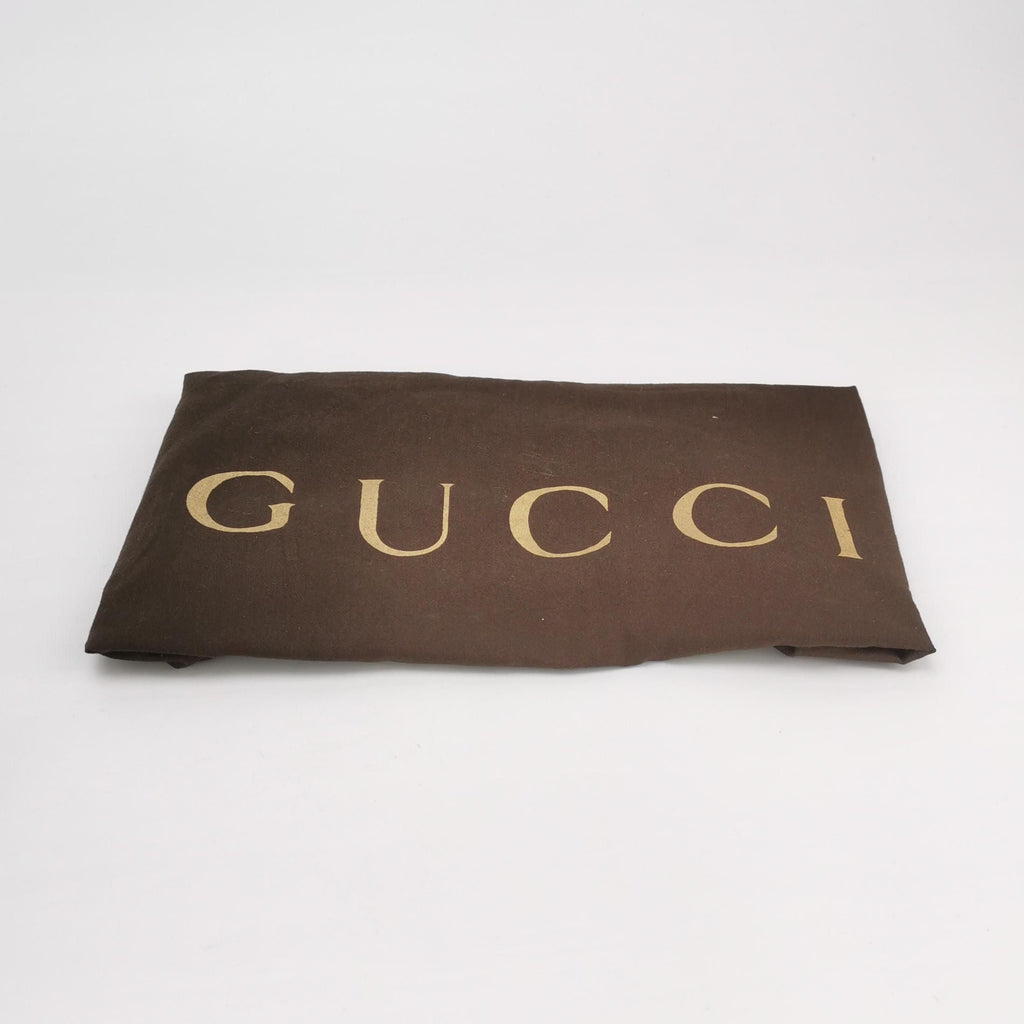 Gucci GG Canvas and Leather Heart Charm Crossbody Bag 250520781201120