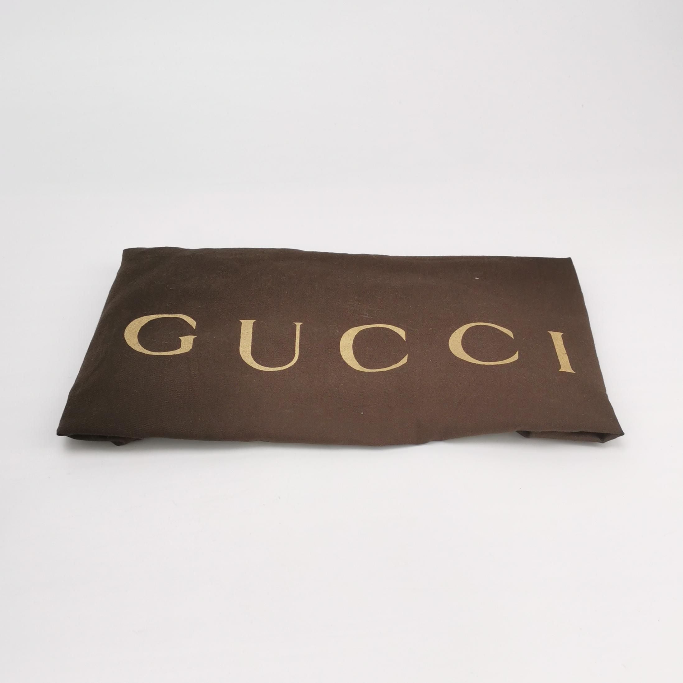Gucci GG Canvas and Leather Heart Charm Crossbody Bag 250520781201120