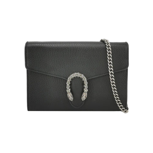 Gucci Dionysus Mini Bag in Solid Calfskin with Double Tiger Head Buckle 057852900424