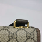 Gucci Neo Vintage Small GG Monogram Tiger Head Logo Crossbody Bag 250525781207617