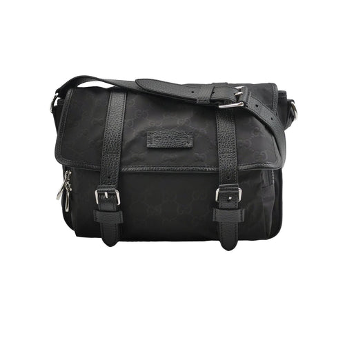 Gucci GG Canvas and Leather Crossbody Bag 250526781209209