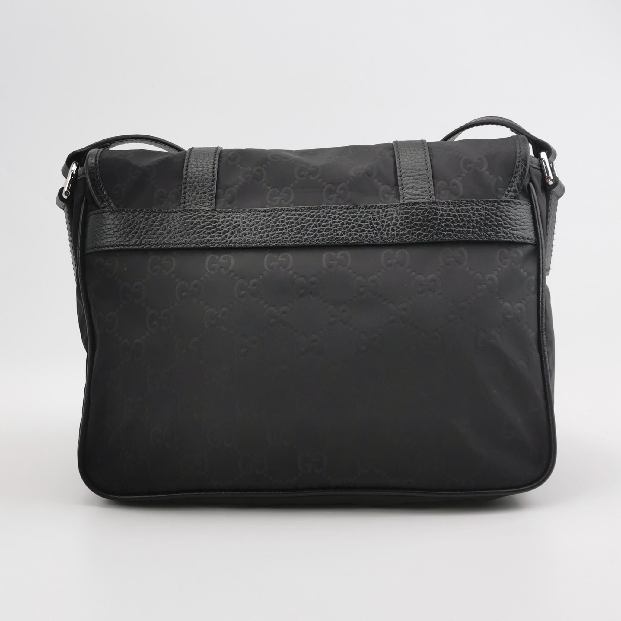 Gucci GG Canvas and Leather Crossbody Bag 250526781209209