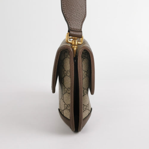 Gucci Neo Vintage Small GG Monogram Tiger Head Logo Crossbody Bag 250525781207522