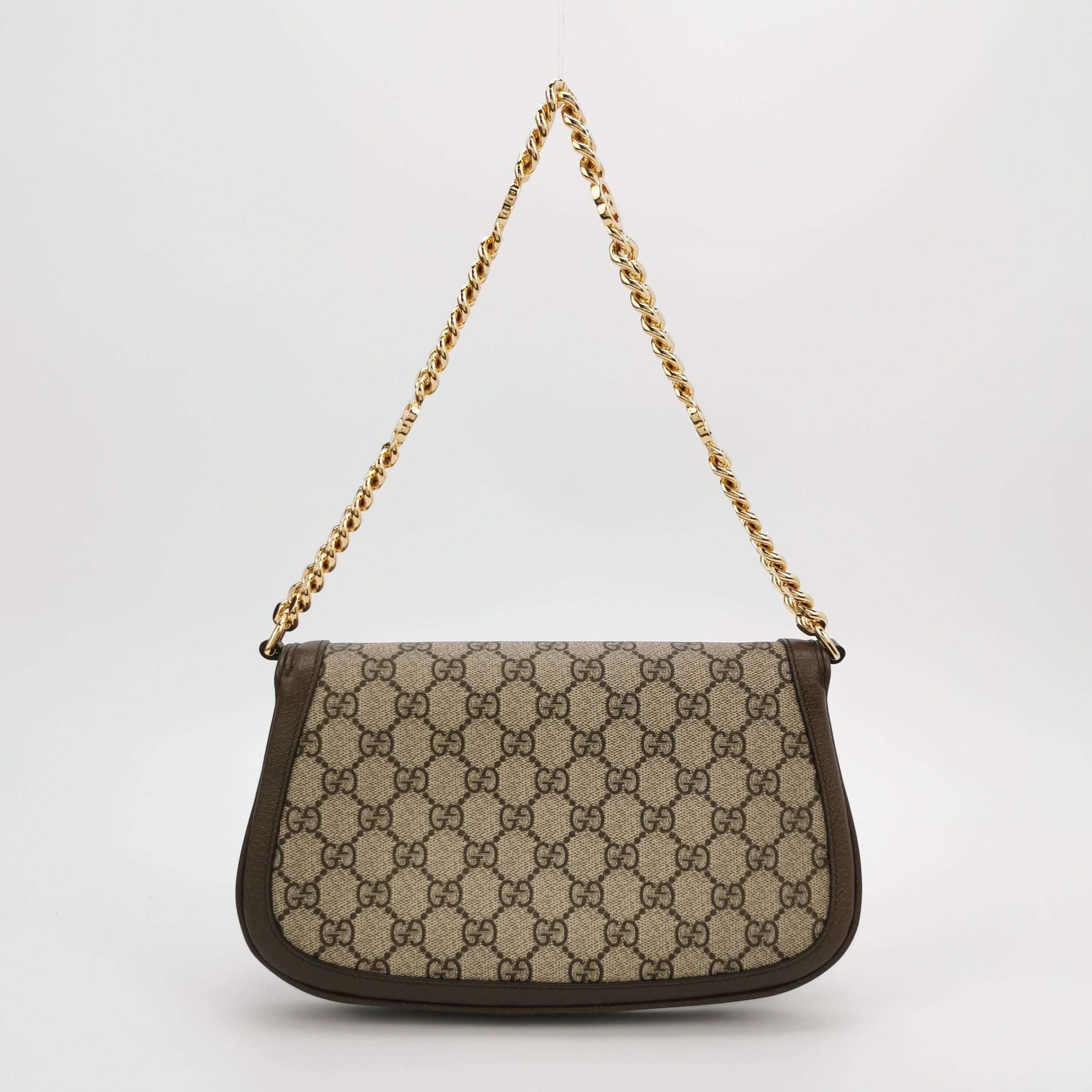 Gucci Blondie Small Leather GG Monogram Shoulder Bag Crossbody Bag 250520781200648