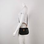Gucci Classic Bamboo Small Leather Crossbody Bag with Bamboo Handle 250519781199338