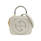 Gucci Blondie Small Leather Solid Interlocking G Crossbody Bag 250518781197271