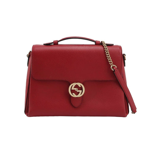 Gucci Interlocking G Large Leather Crossbody Bag 250515781194135