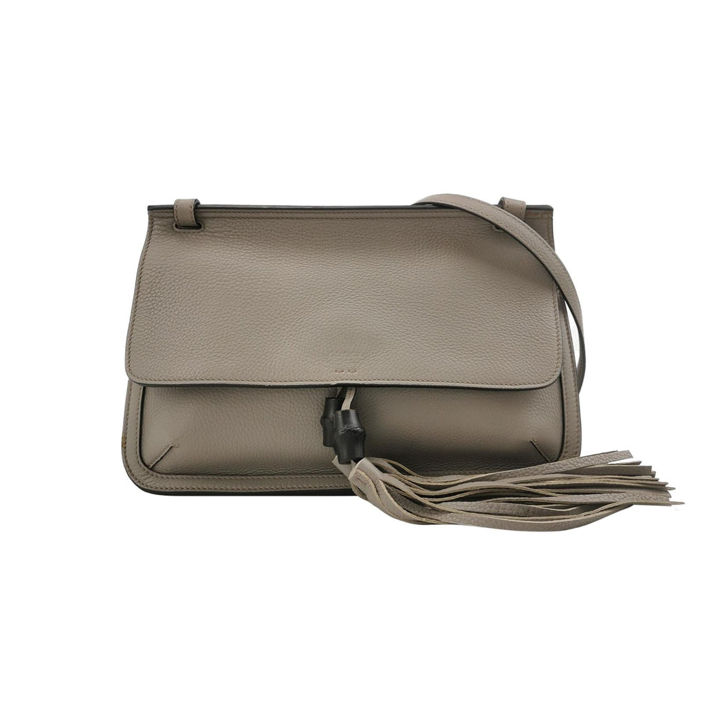Gucci Daily Leather Bamboo Shoulder Bag 250515781194134