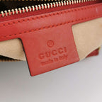 Gucci GG Blooms Leather Double G Monogram Geranium Pattern Crossbody Bag 250512781188687