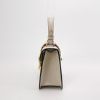 Gucci Sylvie Mini Leather Crossbody Bag with Metal Buckle and Webbing Strap 250513781190148