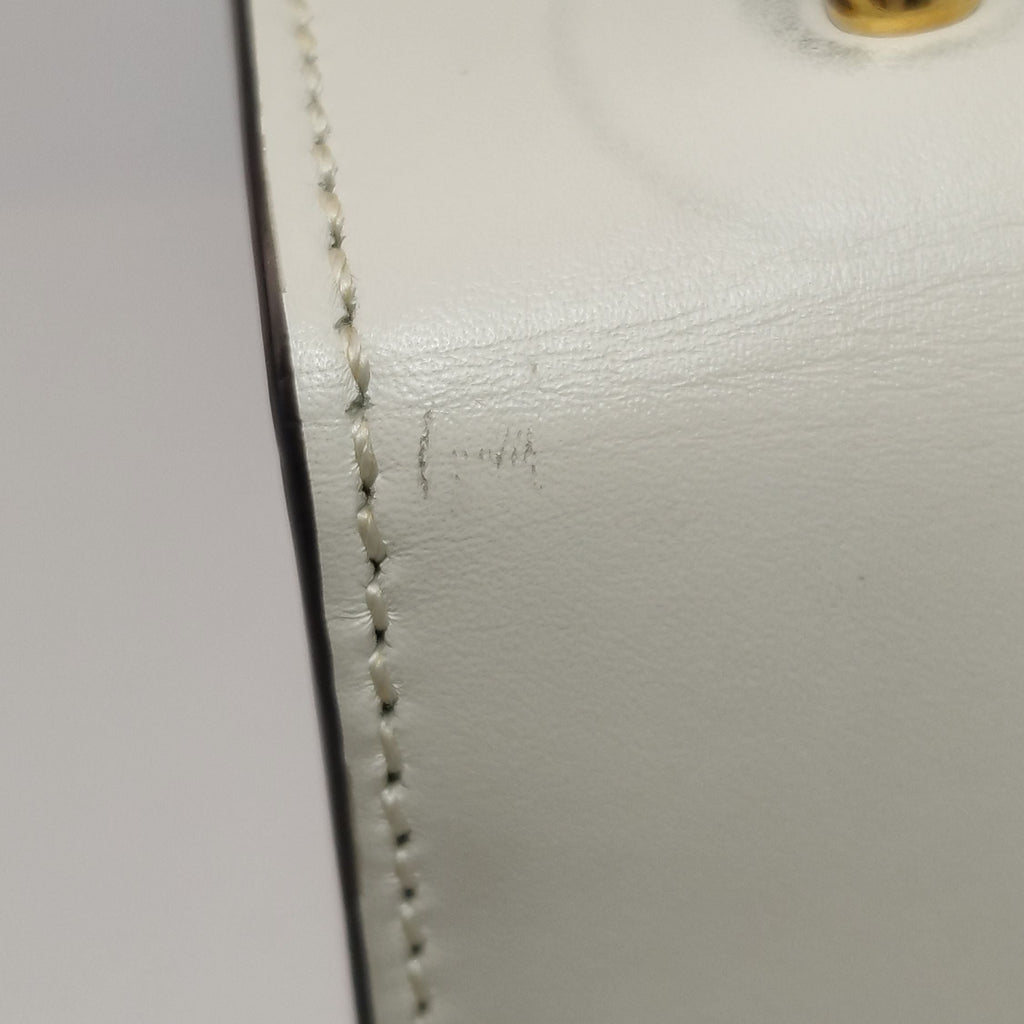 Gucci Sylvie Mini Leather Crossbody Bag with Metal Buckle and Webbing Strap 250513781190148