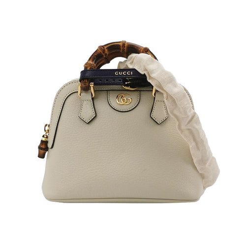 Gucci Diana Mini Leather Crossbody Bag with Bamboo Handle 250512781190012