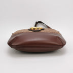 Gucci Arli Leather and Canvas GG Crossbody Bag 250507781182453