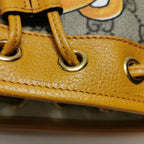 Gucci Ophidia Leather Monogram Drawstring Crossbody Bag 057850700643