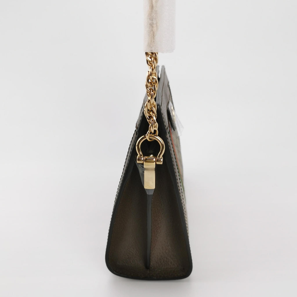 Gucci Ophidia Small Leather Canvas GG Crossbody Bag 250506781180324