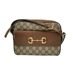 Gucci 1955 Small GG Canvas and Leather Camera Bag 250430781172883