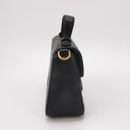 Gucci GG Marmont Mini Leather Solid Chevron Quilted Double G Logo Flap Crossbody Bag 250427781168669