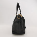 Gucci Soho Leather Tassel GG Crossbody Bag 250426781167089