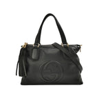 Gucci Soho Leather Tassel GG Crossbody Bag 250426781167089