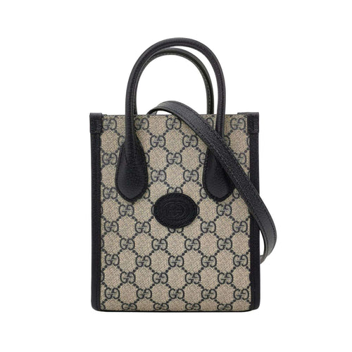 Gucci GG Retro Mini Leather GG Monogram Logo Crossbody Bag 250421781158068