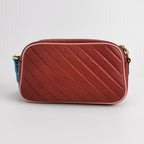 Gucci GG Marmont Small Leather Shoulder Bag with Contrast Trim and Double G Logo 2504171531153558