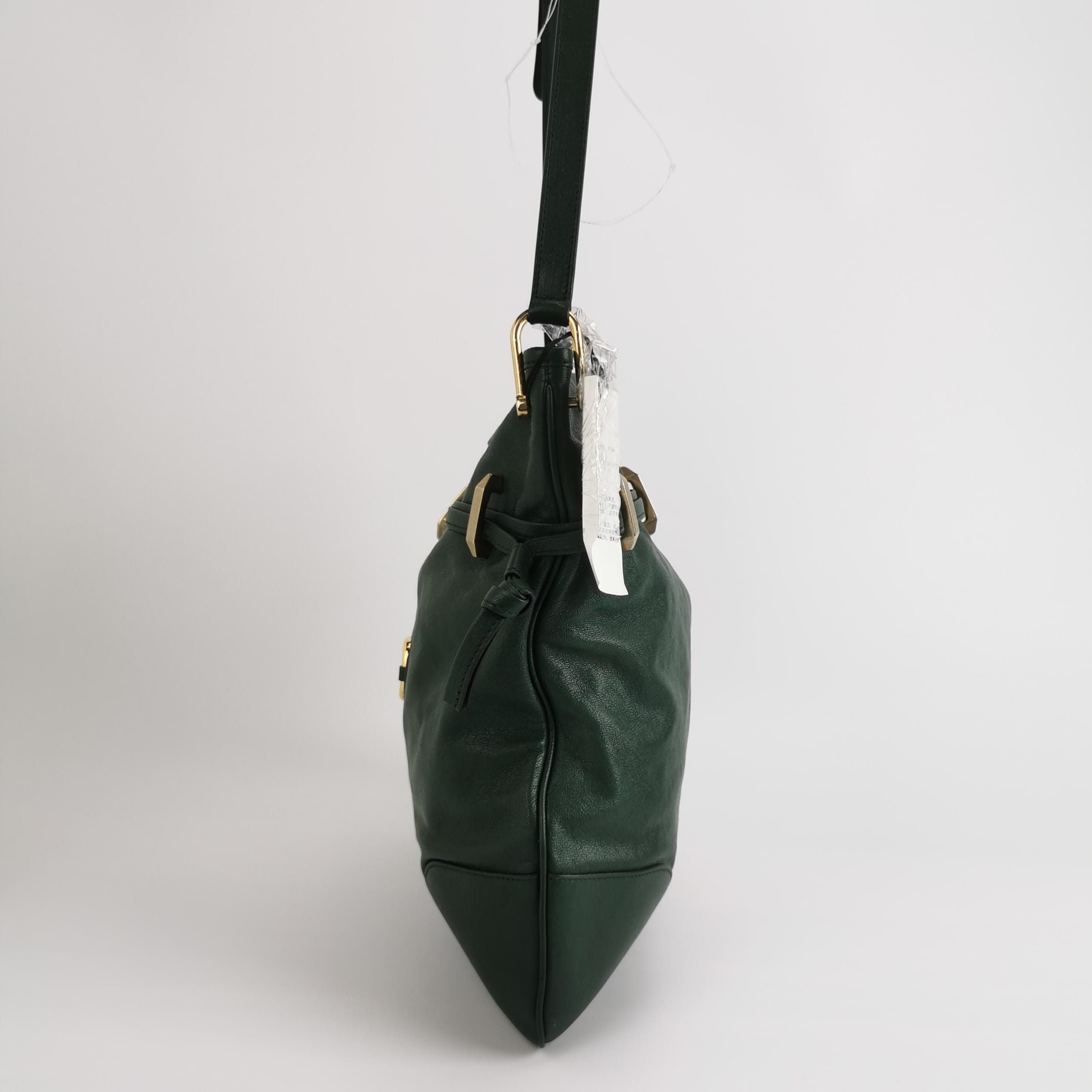 Gucci 1955 Leather Crossbody Bag with Metal Horsebit Detail 250417781153534