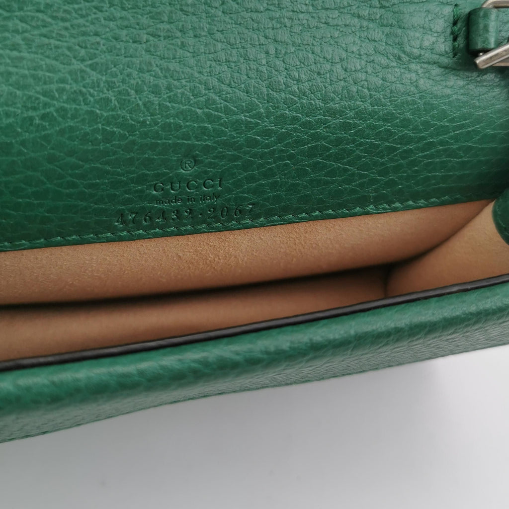 Gucci Dionysus Mini Bag in Leather with Double Tiger Head Buckle 250415781150228
