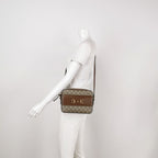 Gucci 1955 Small GG Canvas and Leather Camera Bag with Horsebit Detail 250412781144839