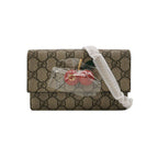 Gucci GG Monogram Leather Cherry Crossbody Bag 047851300346