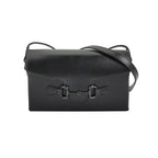Gucci 1955 Mini Leather Solid Horsebit Flap Crossbody Bag 250411781143692