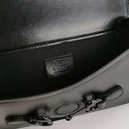 Gucci 1955 Mini Leather Solid Horsebit Flap Crossbody Bag 250411781143692