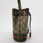 Gucci Ophidia Mini Leather Canvas GG Crossbody Bag 250410781143157
