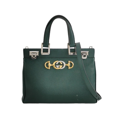 Gucci Zumi Small Leather Solid GG Horsebit Crossbody Bag 250410781142564