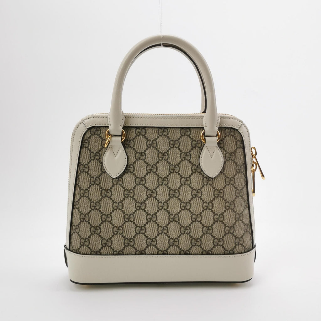 Gucci 1955 Small GG Canvas Horsebit Shell Crossbody Bag 250408781139371