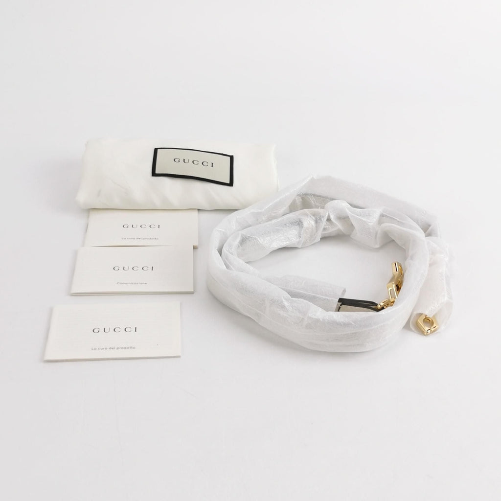 Gucci 1955 Mini GG Canvas Horsebit Shell Bag Crossbody Bag 250409781141551