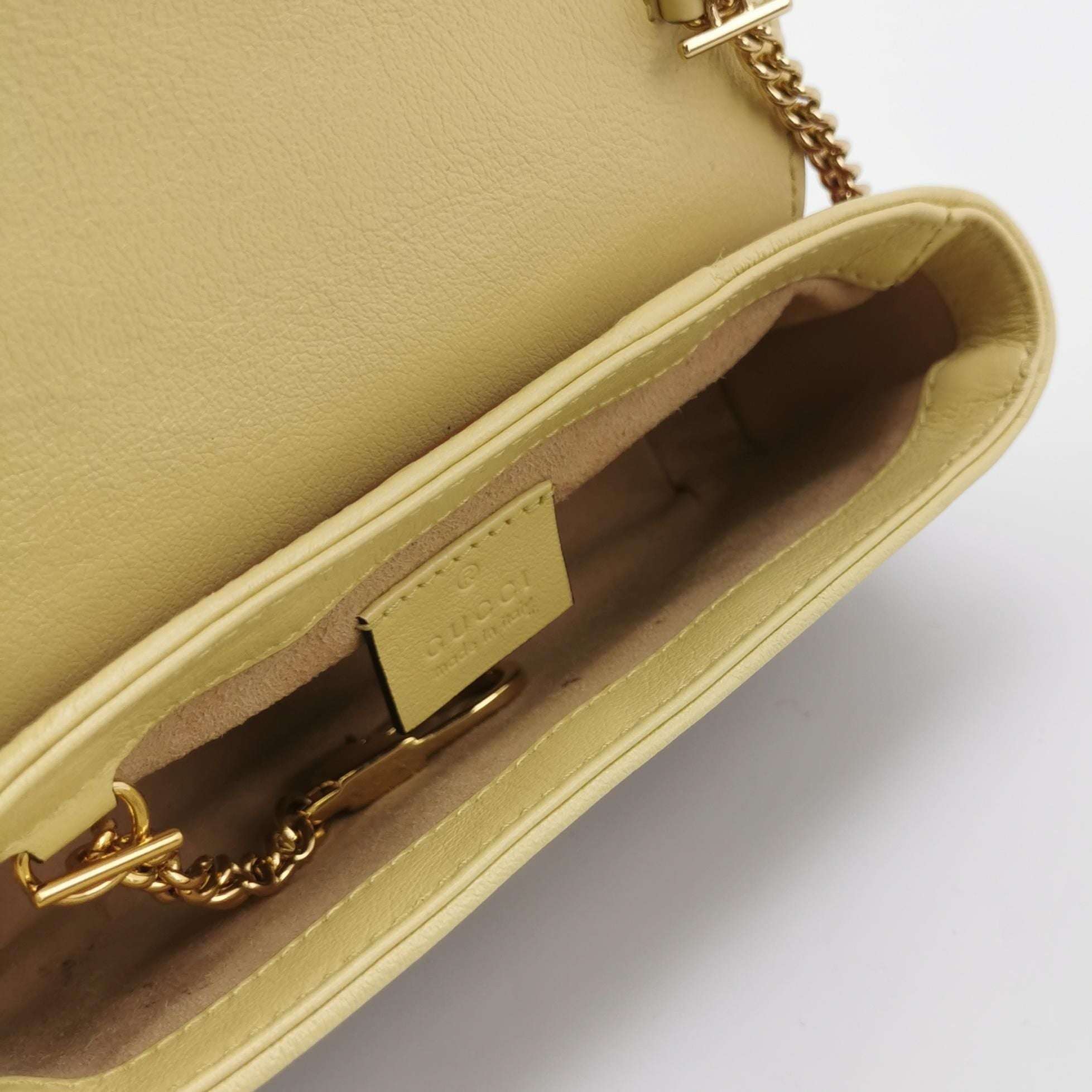 Gucci GG Marmont Mini Leather Crossbody Bag with Double G Logo 047850900562