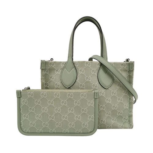 Gucci Ophidia Leather and Canvas GG Monogram Shoulder Bag 250408781139894