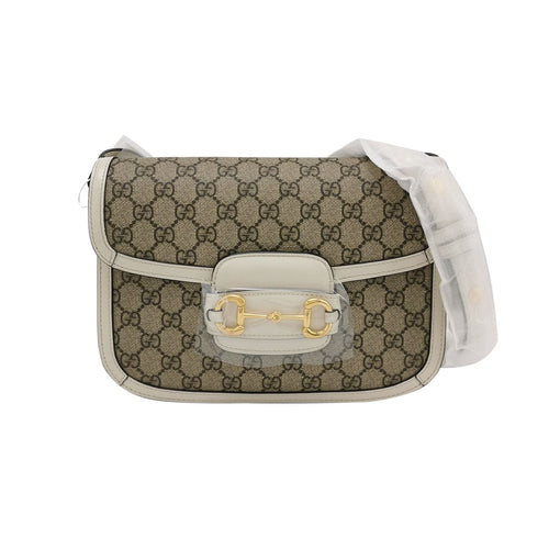 Gucci 1955 Small GG Canvas Horsebit Hobo Crossbody Bag 250329781126078