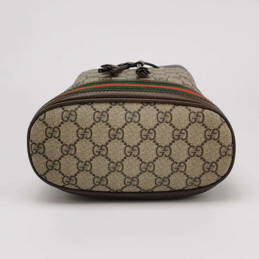 Gucci Ophidia Small Leather Canvas GG Crossbody Bag 250329781126236