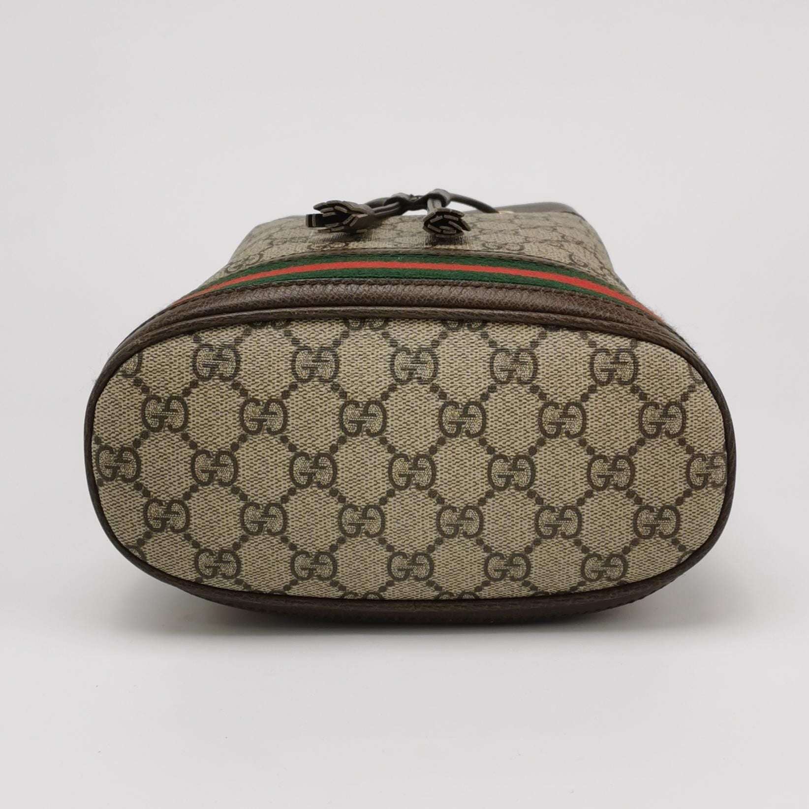 Gucci Ophidia Small Leather Canvas GG Crossbody Bag 250329781126236