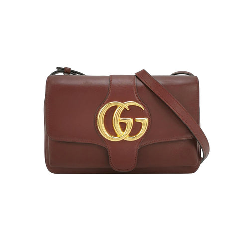 Gucci Arli Small Leather GG Logo Crossbody Bag 250328781124661