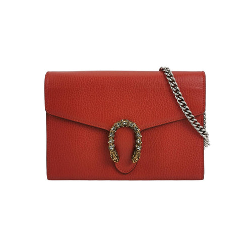Gucci Dionysus Mini Leather Crossbody Bag with Double Tiger Head Buckle 250328781124089