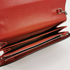 Gucci Dionysus Mini Leather Crossbody Bag with Double Tiger Head Buckle 250328781124089