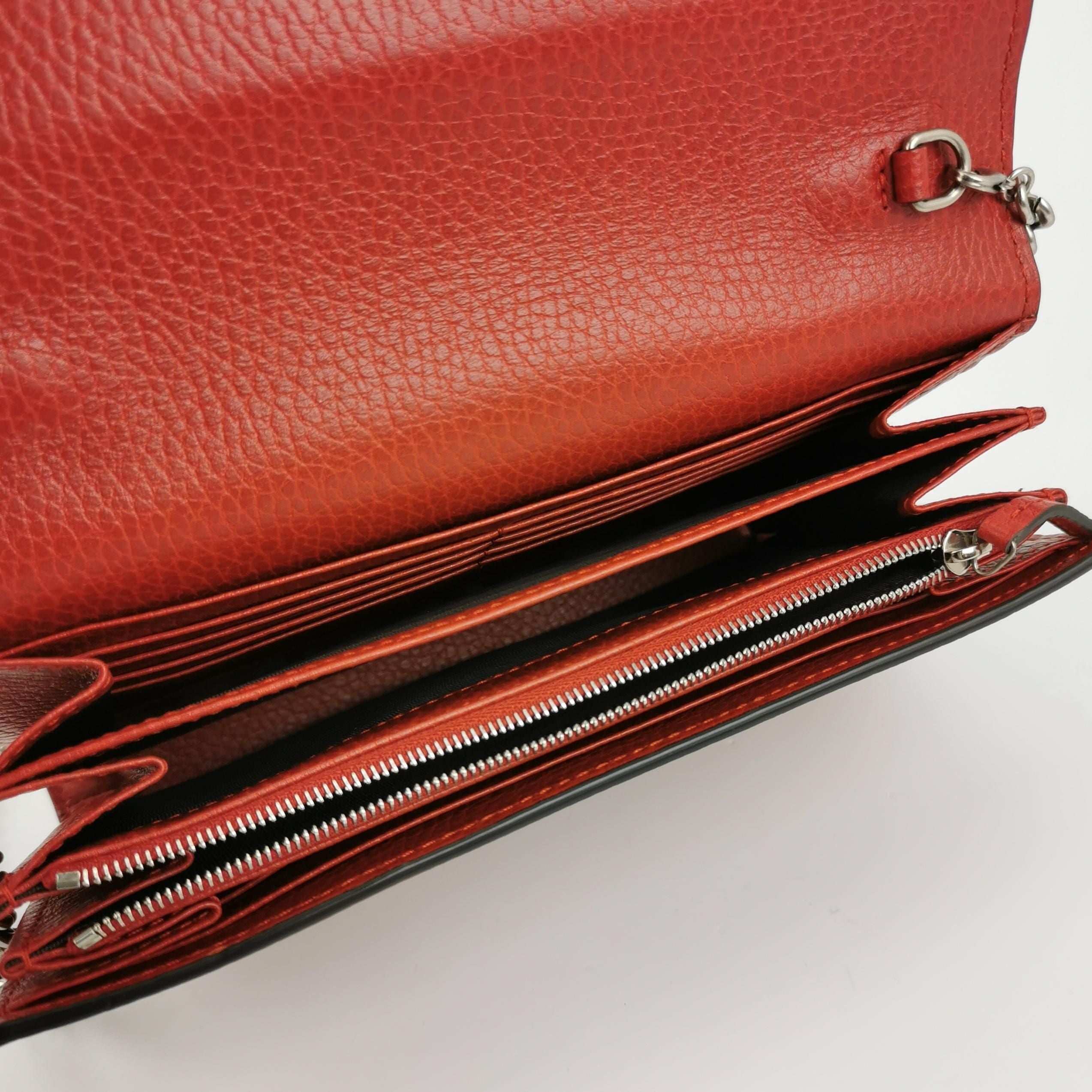 Gucci Dionysus Mini Leather Crossbody Bag with Double Tiger Head Buckle 250328781124089