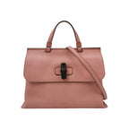 Gucci Daily Leather Bamboo Twist Lock Flap Crossbody Bag 250315781106163