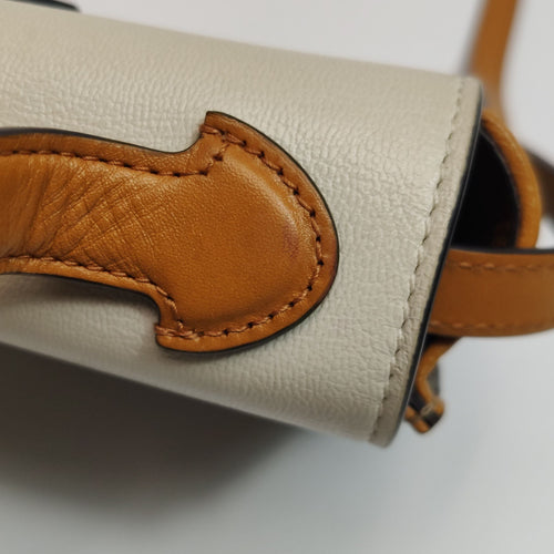 Gucci Padlock Mini Leather GG Canvas Crossbody Bag 250314781105042