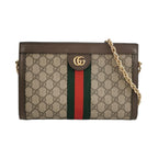 Gucci Ophidia Small Leather Canvas GG Crossbody Bag 250312781101513
